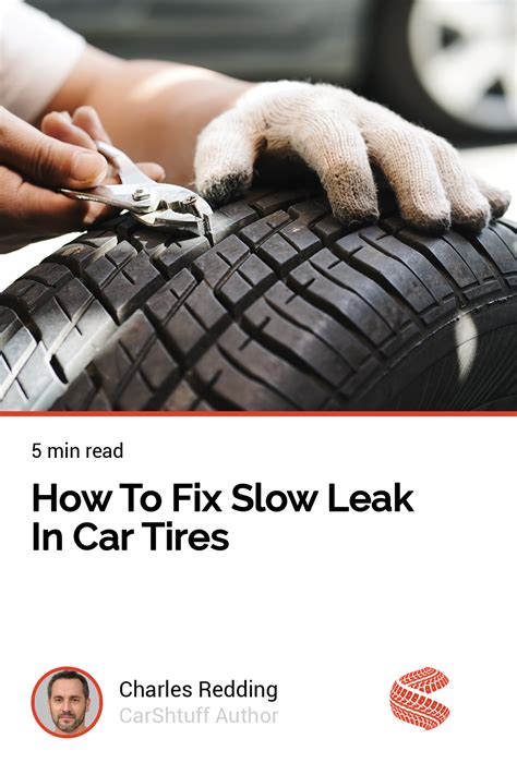 slow tire leak repair|How To Fix A Slow Leak In A Tire (Repair) 